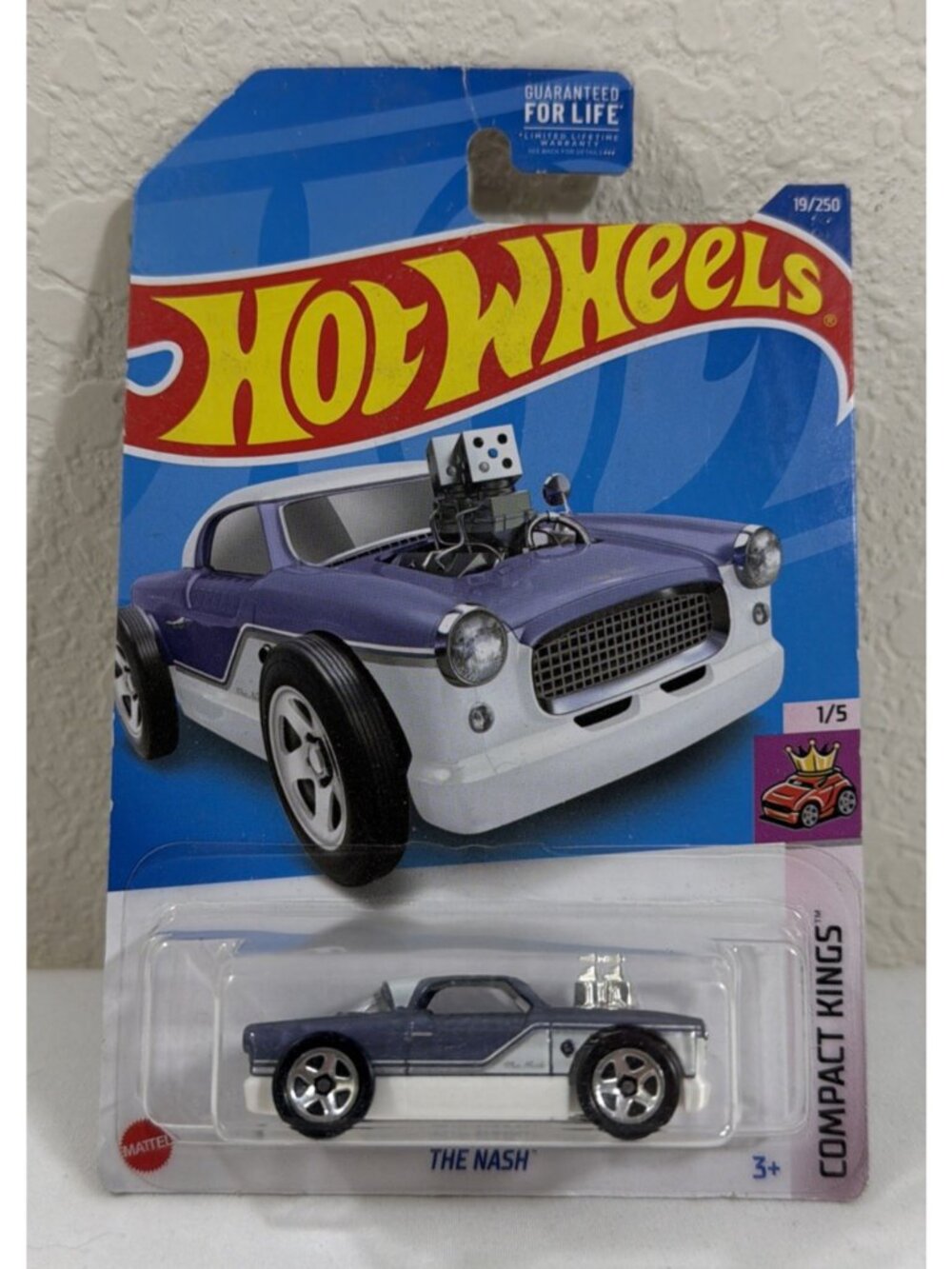 Hot Wheels Purple/White The Nash 19/250 Compact Kings P38